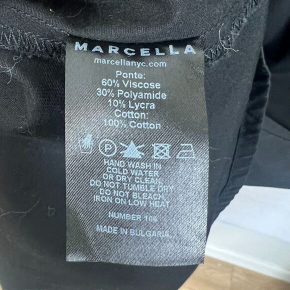 Marcella NYC Dress Women's Size XXL Black Clara Fit Flare Long Midi Sleeveless - Picture 8 of 13